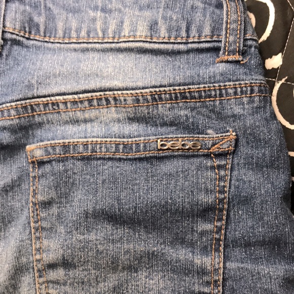 Bebe Girls Sz 10 Embroidered Shorts - Picture 6 of 7